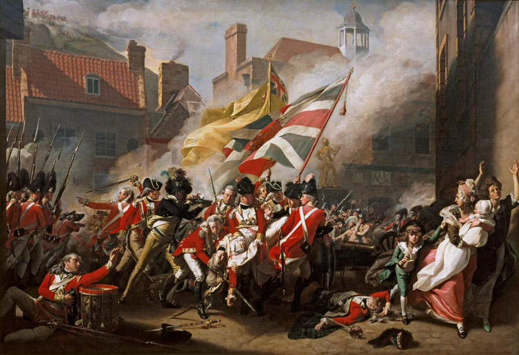 COPLEY, John Singleton The Death of Major Peirson (mk08)